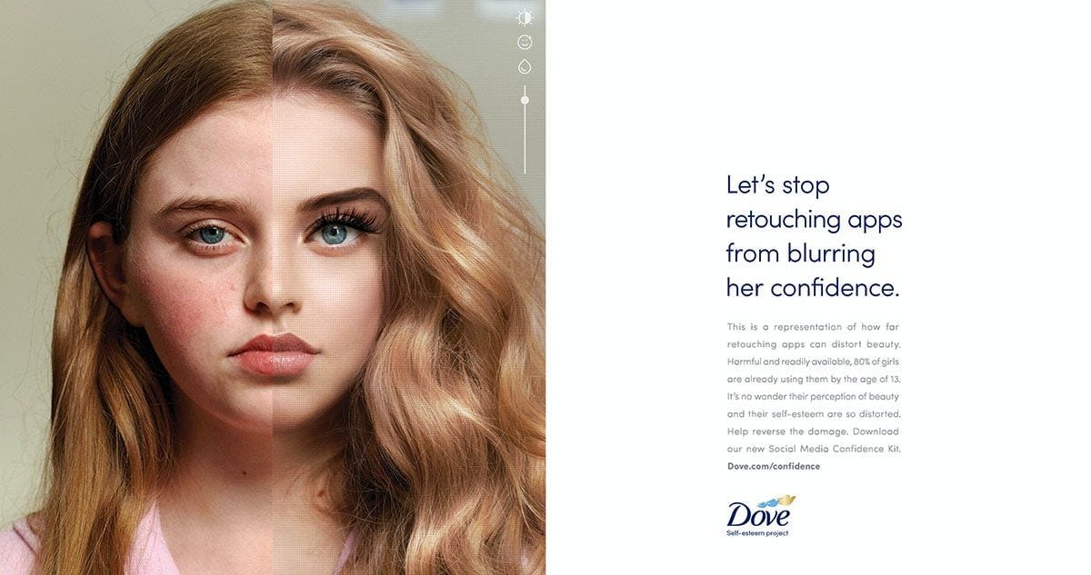 Dove's Latest Ad Campaign Is All About NoDigitalDistortion Bizadmark
